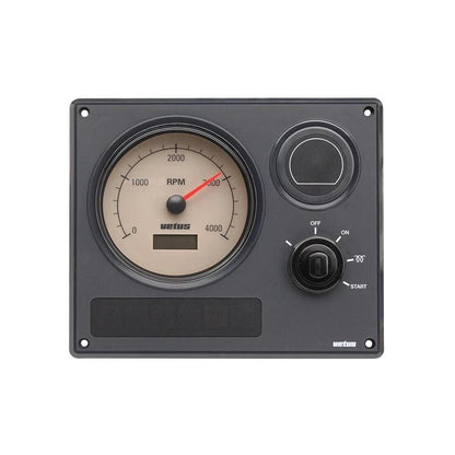 Motor panel MP22B - Cream Dials - 12v