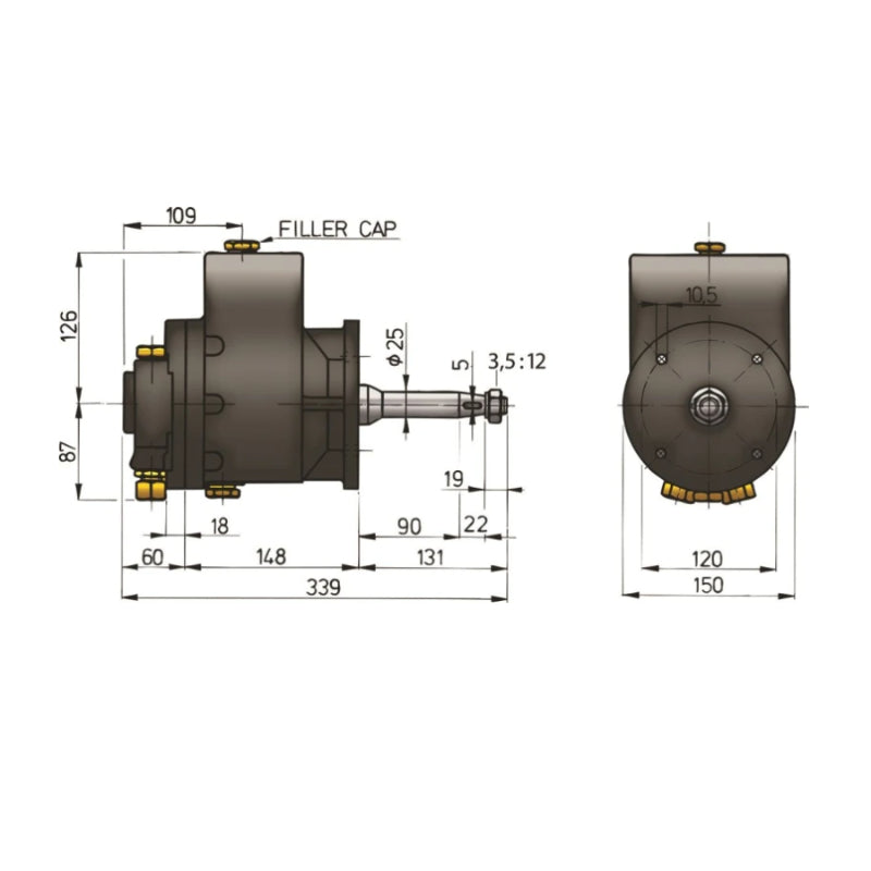 Pump type MTP089B