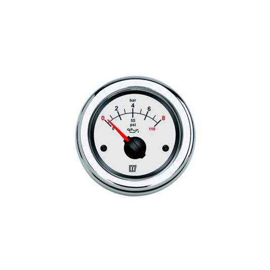 Oil pressure gauge - White Display