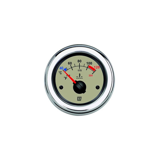 Water temperature gauge - Cream Display