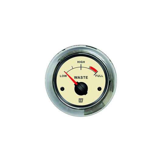 Waste water gauge - Cream Display