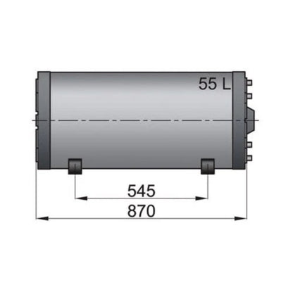 Double-wall calorifiers 55lt, type WHD